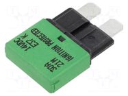 Fuse: resettable; 30A; 14VDC; automotive; 19.75mm; MAXI GLOSO