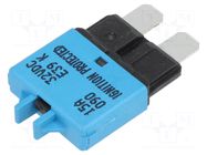 Fuse: resettable; 15A; 32VDC; automotive; 20.05mm; MAXI GLOSO