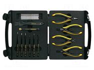 Kit: general purpose; ESD; case; 20pcs. BERNSTEIN