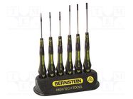 Kit: screwdrivers; ESD; 6pcs. 