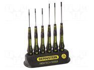 Kit: screwdrivers; ESD; 6pcs. BERNSTEIN