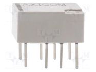 Relay: electromagnetic; DPDT; Ucoil: 24VDC; 2A; 0.5A/125VAC; IM TE Connectivity