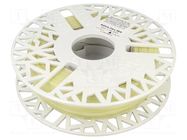 Filament: ROSA-FLEX 85A; 1.75mm; natural; 215÷250°C; 500g ROSA 3D