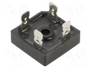 Bridge rectifier: single-phase; Urmax: 50V; If: 35A; Ifsm: 475A VISHAY