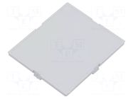 Stopper; grey; UL94V-0; ABS KRADEX