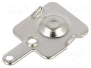 Contact; A,AA,CR2,R6; Batt.no: 1; soldered KEYSTONE