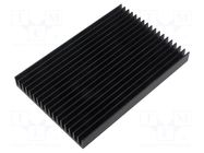Heatsink: extruded; grilled; black; L: 150mm; W: 100mm; H: 15mm SEIFERT ELECTRONIC