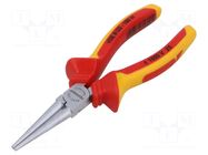 Pliers; insulated,round; 160mm; steel GEDORE