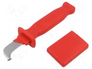 Knife; for electricians; for cables; Overall len: 203mm GEDORE