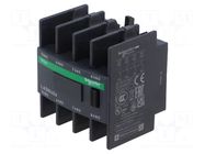 Auxiliary contacts; Leads: lugs-ring terminals; front; -5÷60°C SCHNEIDER ELECTRIC