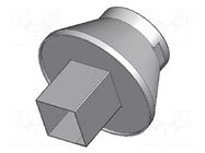 Nozzle: hot air; for hot air station; 14x14mm METCAL