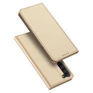 Dux Ducis Skin Pro Case for Samsung Galaxy S23 Flip Card Wallet Stand Gold, Dux Ducis