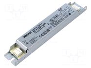 Electronic ballast; 220÷240VAC; 23A; HF; 58W; 190x30x21mm; EL-ngn5 HELVAR