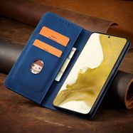 Magnet Fancy Case for Samsung Galaxy S23+ flip cover wallet stand blue, Hurtel