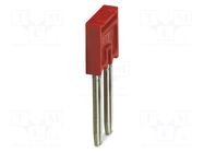 Comb bridge; PA; L: 30mm; ways: 4; W: 31.1mm; H: 30mm; Body: red PHOENIX CONTACT