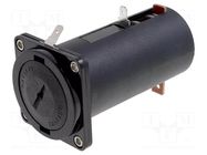 Holder; D,R20; Batt.no: 1; soldering lugs; black; UL94V-0; -30÷70°C BULGIN