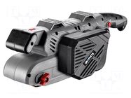 Belt sander; electric; 900W; 230VAC; 75x533mm; 400m/min GRAPHITE