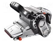 Belt sander; electric; 800W; 230VAC; 75x457mm; 260m/min GRAPHITE