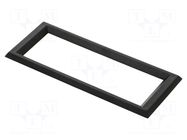Frontal bezel; Colour: black DISPLAY VISIONS