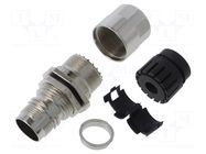 Enclosure for connectors: M17; M17; straight HARTING