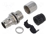 Enclosure for connectors: M17; M17; straight HARTING