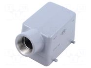 Enclosure for connectors: HDC; size 66.40; for cable; PG21 ILME