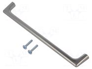 Holder; ZnAL; steel; H: 30mm; L: 203mm; W: 11mm; Holes pitch: 192mm GTV Poland