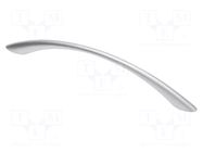 Holder; ZnAL; aluminium; H: 26mm; L: 164mm; W: 9mm; Holes pitch: 128mm GTV Poland