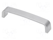 Holder; ZnAL; aluminium; H: 28mm; L: 135mm; W: 20mm; handle GTV Poland