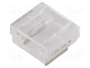 LED tape connector; for tape-to-tape connection; 6A; 12V,24V POS