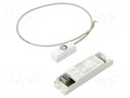 Sensor: movement; 220÷240VAC; IP20; 0÷60°C; OUT: 2; Colour: white TRIDONIC