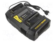 Charger: for rechargeable batteries; Li-Ion; 4A; Usup: 230VAC STANLEY