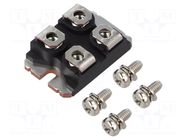 Bridge rectifier: single-phase; Urmax: 200V; If: 60A; Ifsm: 500A MICROCHIP TECHNOLOGY