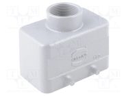 Enclosure: for HDC connectors; Han Hv E®; size 10B; for cable HARTING