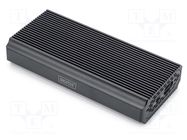 Hard discs housing: M.2; PnP,LED status indicator; Len: 0.15m DIGITUS