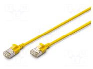 Patch cord; F/FTP; Cat: 6a; RJ45 plug,both sides; stranded; Cu; 2m DIGITUS