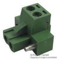 LOCKING PLUG, 5.08MM, 2WAY, R/A