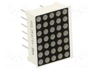 Display: LED; matrix; 5x7; red; 100mcd; anode; 12.7x17.8x6.3mm OPTOSUPPLY