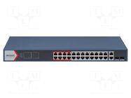 Switch PoE Ethernet; managed; Number of ports: 26; rack; DS-3E HIKVISION
