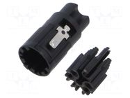 Connector: M17; male; contact insert; M17; PIN: 8; crimped HARTING