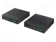 HDMI extender; HDCP 1.4,HDCP 2.2,HDMI 2.0; 4K,HDCP,UHD 2160p DIGITUS