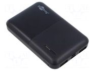 Re-battery: powerbank; 5000mAh GOOBAY