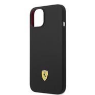 Ferrari FEHMSIP14MBK iPhone 14 Plus 6.7&quot; black/black hardcase Silicone Metal Logo Magsafe, Ferrari