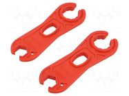 Kit: for photovoltaics; Kit: wrench for MC4 solar connectors MOREK