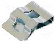 Edge mount holder; Tie width: max.4.8mm; cable ties PANDUIT