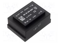 Transformer: encapsulated; 2.4VA; 230VAC; 9V; 267mA; PCB; BVEI HAHN