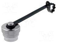 Accessories: protection cover; metal; Plating: nickel AMPHENOL