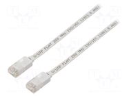 Patch cord; U/UTP; Cat: 6; RJ45 plug,both sides; stranded; Cu; 1m GOOBAY