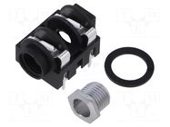 Female; on PCBs; socket; straight NEUTRIK