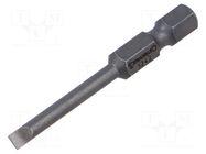 Screwdriver bit; slot; 0.6x3.5mm; 1/4"; Overall len: 50mm STAHLWILLE